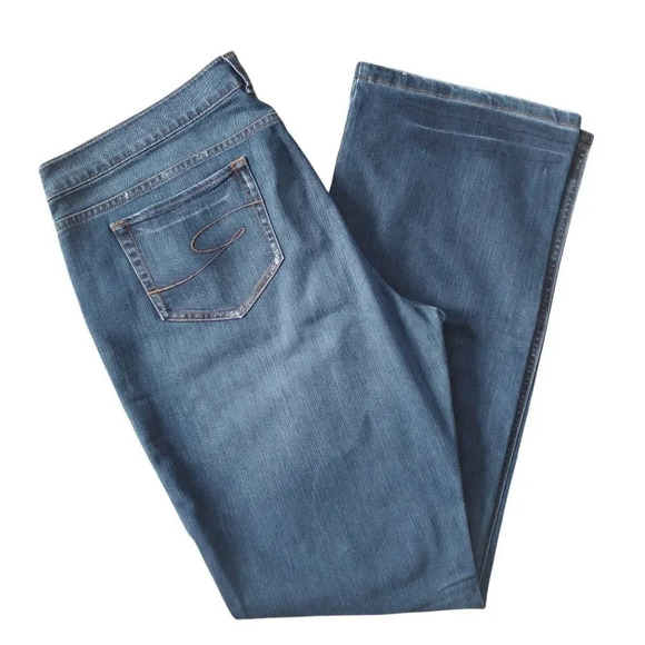 Ricki's Angel Denim Jeans  High Rise Dark Wash High Rise 34 - Picture 1 of 9